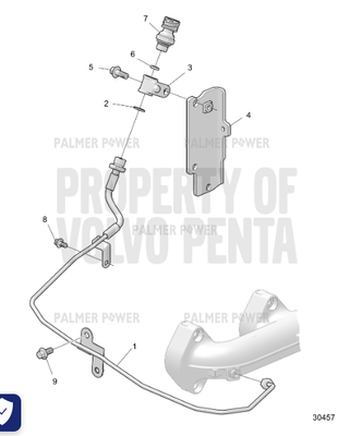 Order VOLVO PENTA 21700057 Pipe