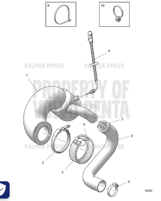 Order VOLVO PENTA 22671227 Exhaust Riser Kit Order VOLVO PENTA 22671227 Exhaust Riser Kit