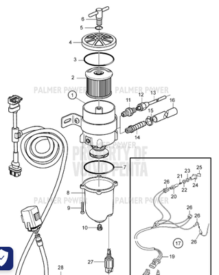 Order VOLVO PENTA 21710786 Wiring Harness