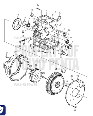Order VOLVO PENTA 21729462 Flywheel Housing Order VOLVO PENTA 21729462 Flywheel Housing