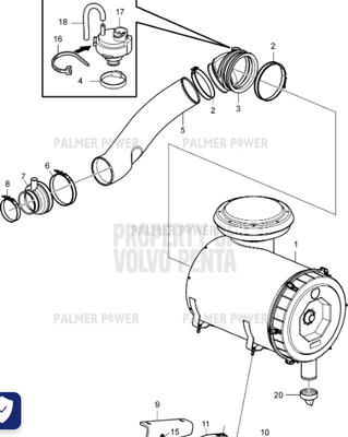 Order VOLVO PENTA 21732478 Rubber Collar Order VOLVO PENTA 21732478 Rubber Collar