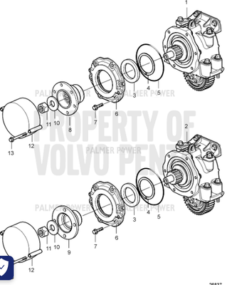Order VOLVO PENTA 21734307 Power Take-Off Order VOLVO PENTA 21734307 Power Take-Off