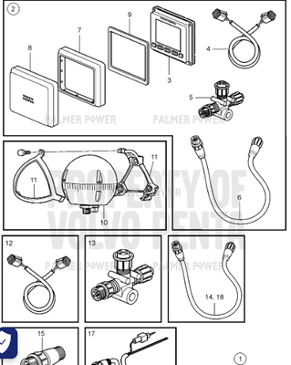 Order VOLVO PENTA 21812185 Cable