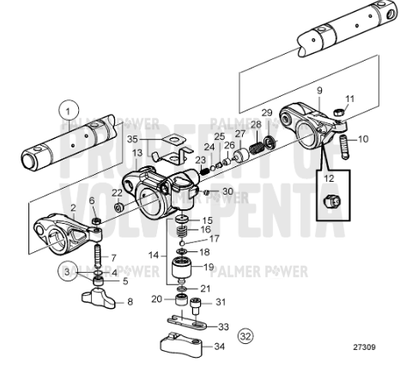 Order VOLVO PENTA 21822467 Rocker Arm