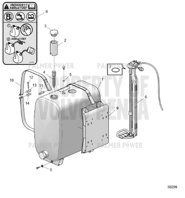 Order VOLVO PENTA 21876315 Level Sensor