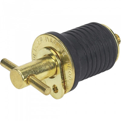 Order MOELLER 2089910 1 In. Brass Turn Tite Bailer Plug | Marine Products 020899-10