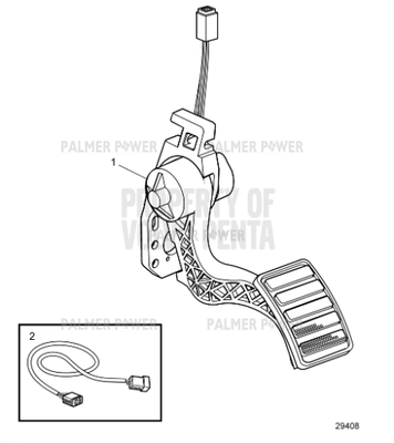 Order VOLVO PENTA 21915486 Accelerator Pedal