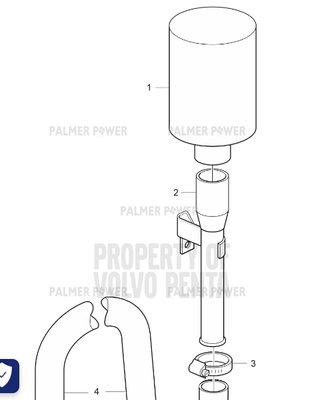 Order VOLVO PENTA 60115349 Hose Nipple