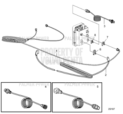 Order VOLVO PENTA 22025304 Wiring Harness