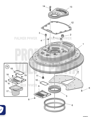 Order VOLVO PENTA 22063724 Plate