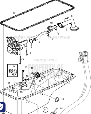 Order VOLVO PENTA 22069106 Oil Strainer