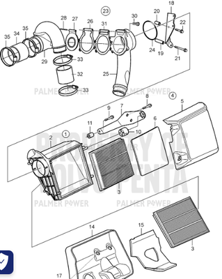 Order VOLVO PENTA 22123661 Air Filter Order VOLVO PENTA 22123661 Air Filter
