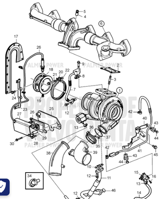 Order VOLVO PENTA 22208630 Heat Shield
