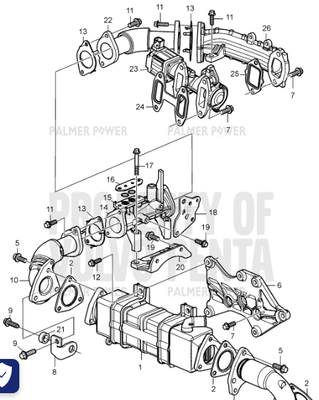 Order VOLVO PENTA 22212267 Bracket