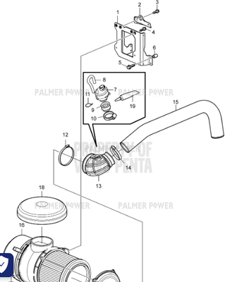 Order VOLVO PENTA 22275109 Air Tube