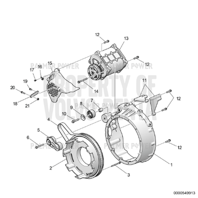 Order VOLVO PENTA 24154062 Adapter Ring