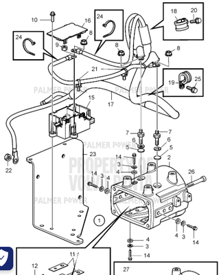 Order VOLVO PENTA 22304495 Wiring Harness