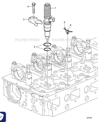 Order VOLVO PENTA 22325866 Unit Injector