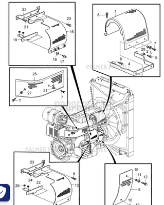 Order VOLVO PENTA 22347938 Heat Shield