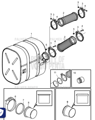 Order VOLVO PENTA 22398004 Exhaust Pipe