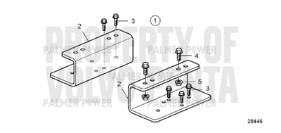 Order VOLVO PENTA 22410366 Engine Bracket Kit