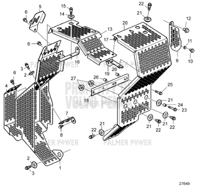 Order VOLVO PENTA 22460408 Protecting Screen