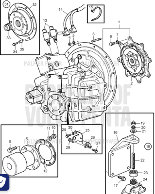 Order VOLVO PENTA 22475161 Wiring Harness