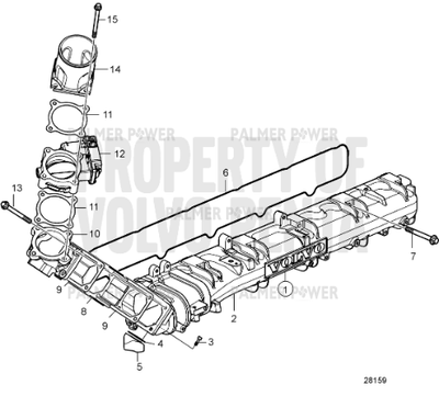 Order VOLVO PENTA 22579831 Inlet Manifold