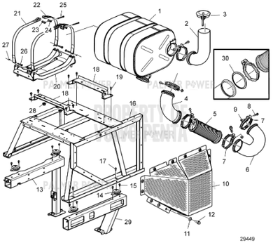 Order VOLVO PENTA 22515432 Bracket