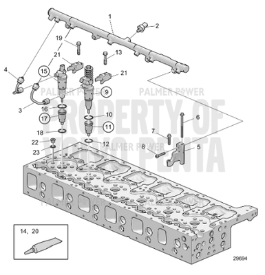 Order VOLVO PENTA 22569107 Injector