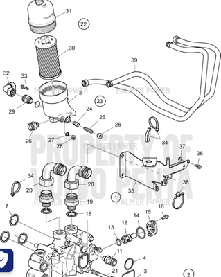 Order VOLVO PENTA 22647673 Adapter | Pipe Elbow