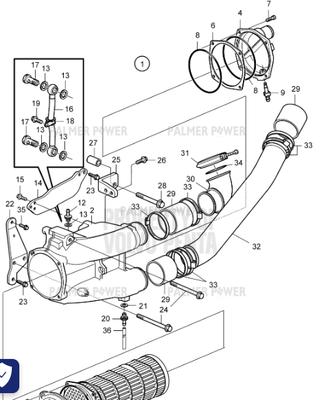 Order VOLVO PENTA 22651154 Charge Air Cooler Order VOLVO PENTA 22651154 Charge Air Cooler