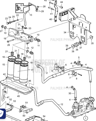 Order VOLVO PENTA 22689554 Oil Pipe