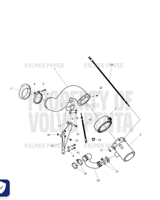 Order VOLVO PENTA 23711380 Exhaust Riser Order VOLVO PENTA 23711380 Exhaust Riser