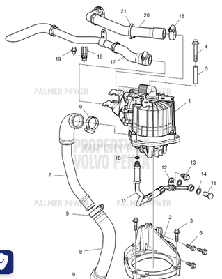 Order VOLVO PENTA 22766629 Separator Order VOLVO PENTA 22766629 Separator