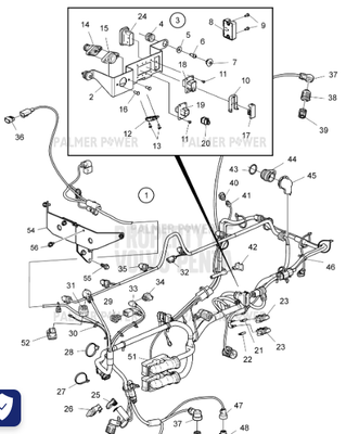 Order VOLVO PENTA 22826851 Wiring Harness | Braided Order VOLVO PENTA 22826851 Wiring Harness | Braided