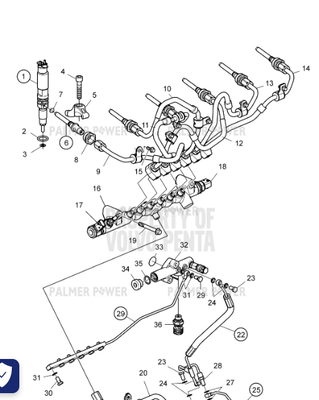Order VOLVO PENTA 22842810 Pipe