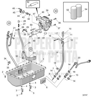 Order VOLVO PENTA 22843457 Bracket