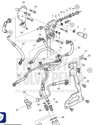 Order VOLVO PENTA 22868884 Fuel Hose