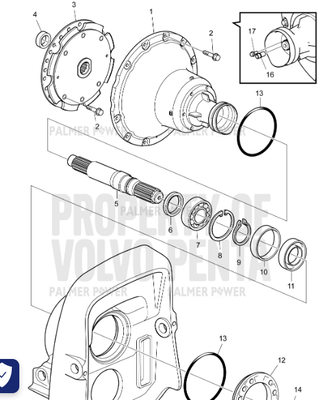 Order VOLVO PENTA 22876823 Bell Housing
