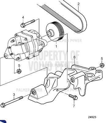 Order VOLVO PENTA 22905442 Engine Bracket Order VOLVO PENTA 22905442 Engine Bracket