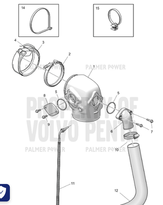 Order VOLVO PENTA 22948847 Exhaust Pipe Kit Order VOLVO PENTA 22948847 Exhaust Pipe Kit