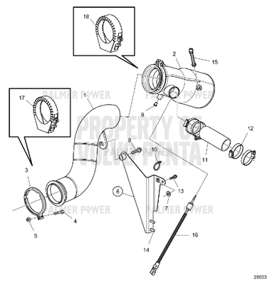 Order VOLVO PENTA 22954906 Exhaust Riser | High Rise