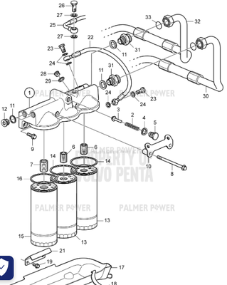Order VOLVO PENTA 22957947 Bracket