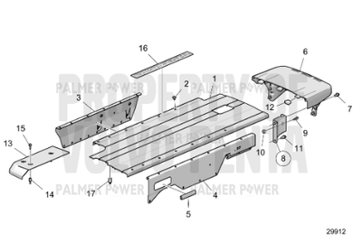 Order VOLVO PENTA 22958225 Support