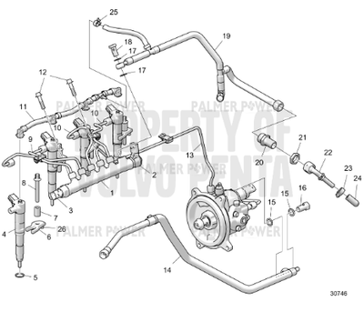 Order VOLVO PENTA 23019990 Rail Order VOLVO PENTA 23019990 Rail