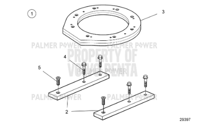 Order VOLVO PENTA 23059557 Engine Bracket Kit