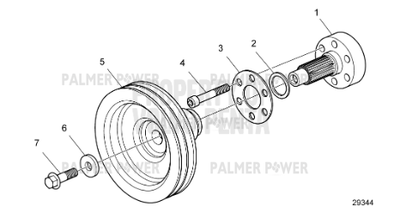 Order VOLVO PENTA 23072402 Pulley