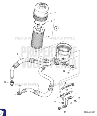 Order VOLVO PENTA 23224449 Pipe