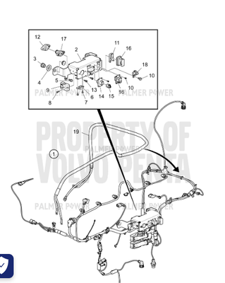 Order VOLVO PENTA 23240766 Wiring Harness